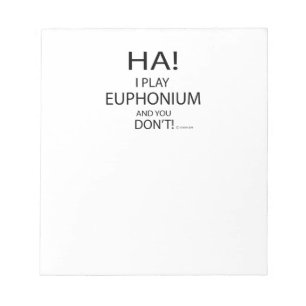 Bloc-note Ha Euphonium