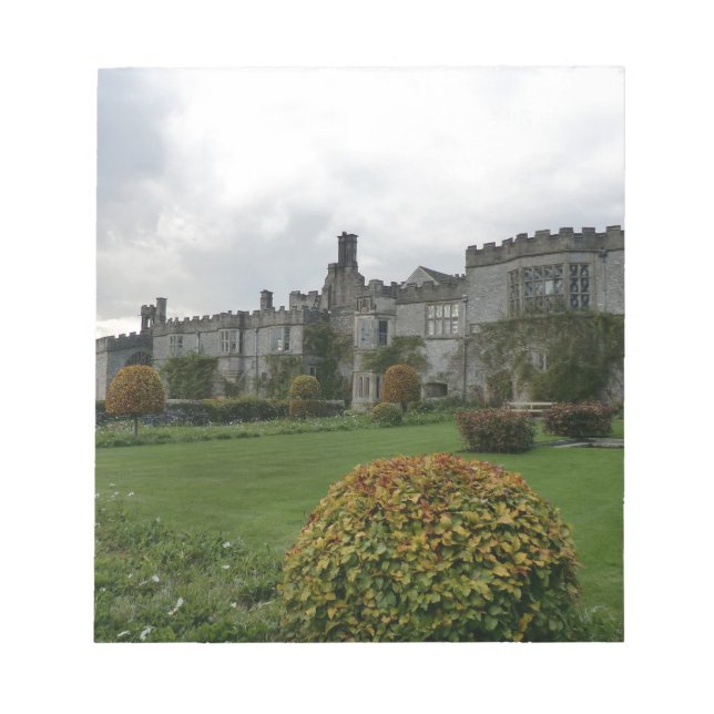 Bloc-note Haddon Hall and Gardens (Devant)