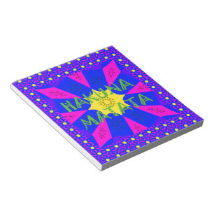 Bloc-note Hakuna Matata Beautiful Amazing Design Colors