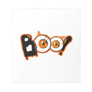 Bloc-note Halloween BOO! l'Halloween 2021 Halloween mondial