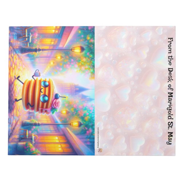 Bloc-note Happy Pancake Notepad (Devant)
