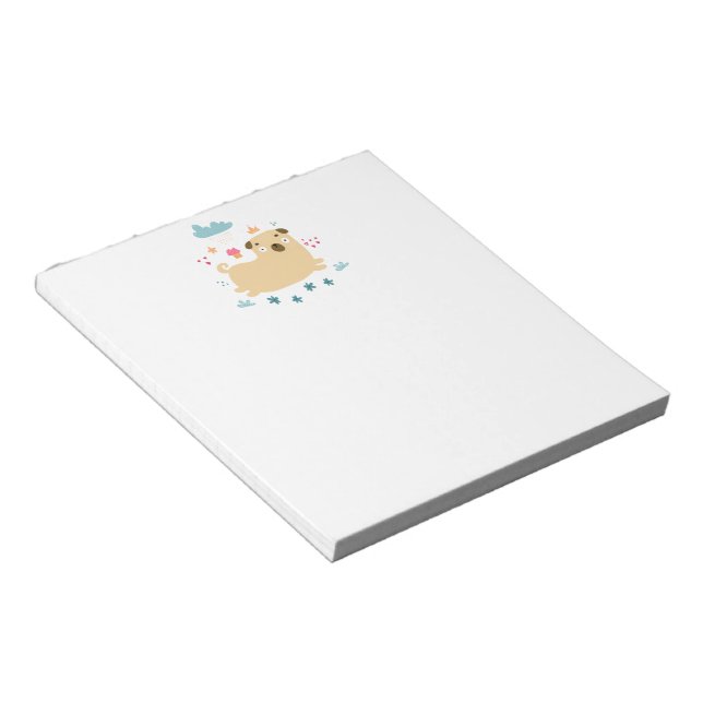 Bloc-note Happy Puggy Notepad (Incliné)