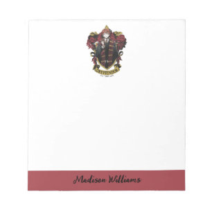 Bloc-note HARRY POTTER™   Anime Ron Weasley House Crest