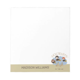 Bloc-note HARRY POTTER™, Hermione & Ron Fly Over HOGWARTS™