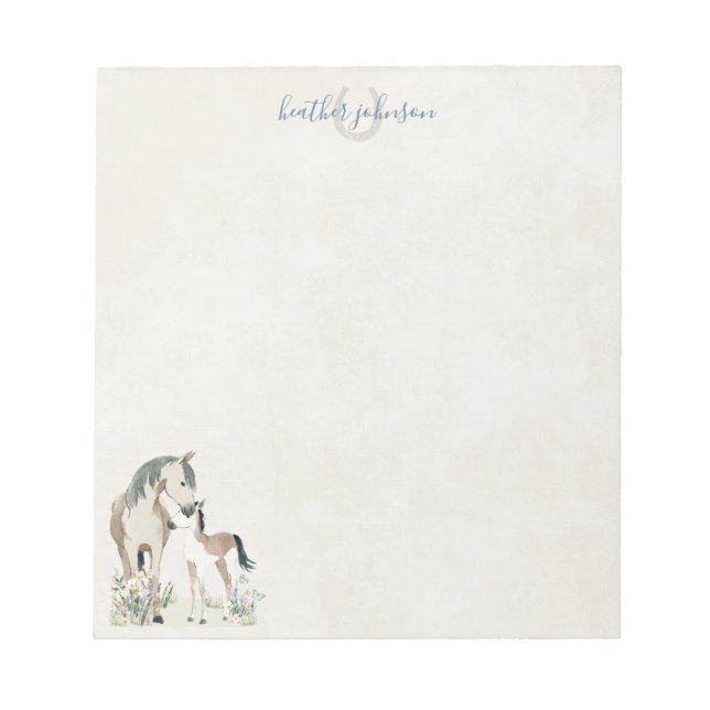 Bloc-note Hearthlight Notes Prairie & Crinière Notes (Devant)