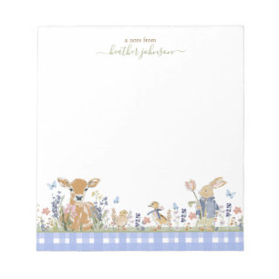 Bloc-note Hearthlight Notes Printemps Douce Prairie Gingham