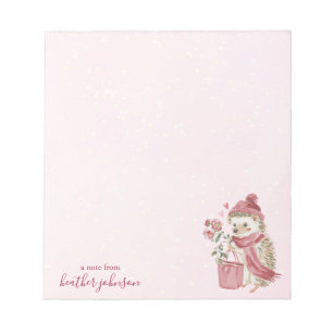 Bloc-note Hearthlight Notes Un Peu D'Amour Hiver Romantique
