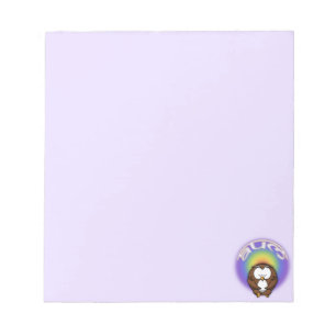Bloc-note hibou du yoga