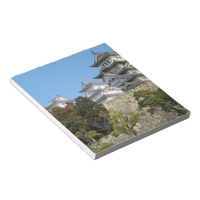 Bloc-note Himeji Château 姫 路 城, Hyogo, Japon (Incliné)