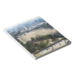 Bloc-note Himeji, Japon (Vue du château haut)