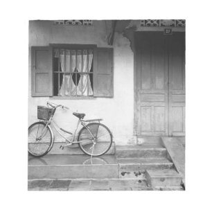 Bloc-note Hoi An Vietnam, Maison avec Bicyclette