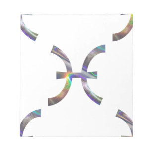 Bloc-note hologram Pisces