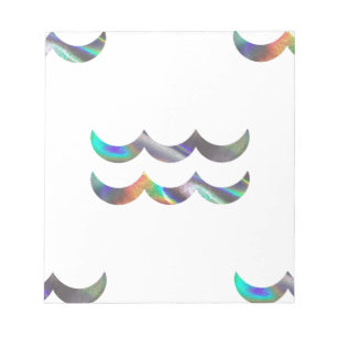 Bloc-note hologramme Aquarius