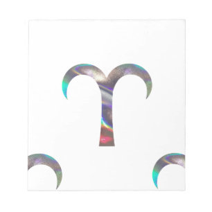Bloc-note hologramme Aries