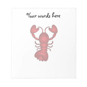 Bloc-note Homard