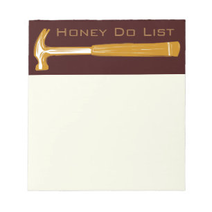 Bloc-note Honey Do List