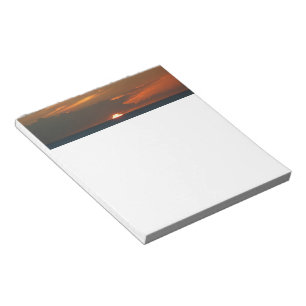 Bloc-note Horizon Coucher de soleil Colorful Seascape Photog