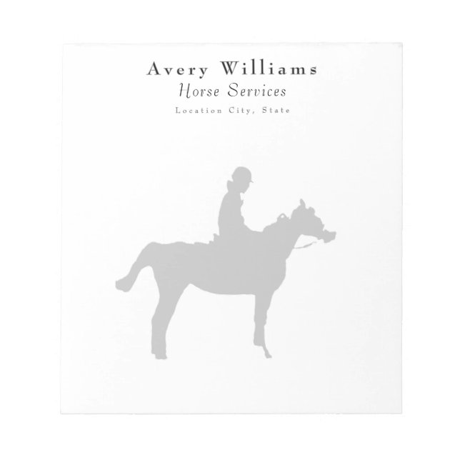 Bloc-note Horse Pro Small (Devant)