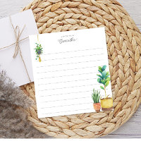Houseplants Plante Lover Personnalisé Linked
