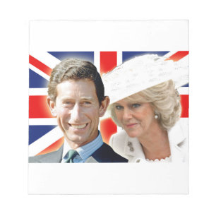 Bloc-note HRH Prince Charles et HRH Duchess of Cornwall