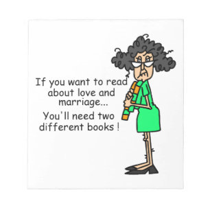 Bloc-note Humour d'amour et de mariage