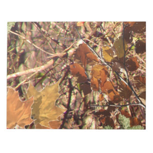 Bloc-note Hunter Forest Camouflage Painting Customize This