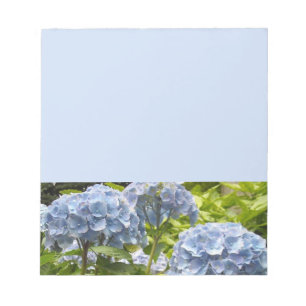 Bloc-note Hydrangeas Bleu Profond