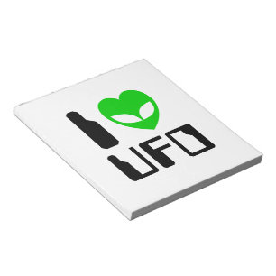 Bloc-note I Alien Heart UFO