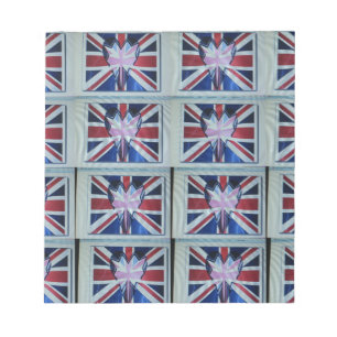 Bloc-note I Love England Art Print