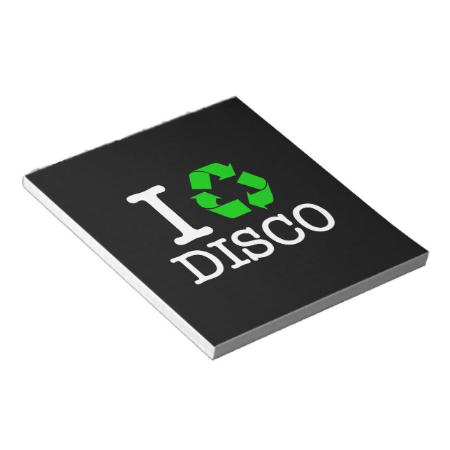 Bloc-note I Recycle Disco (Incliné)