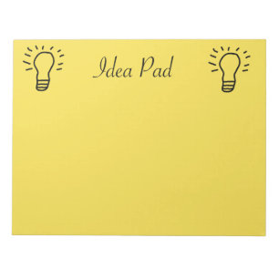 Bloc-note Idea Pad Jaune