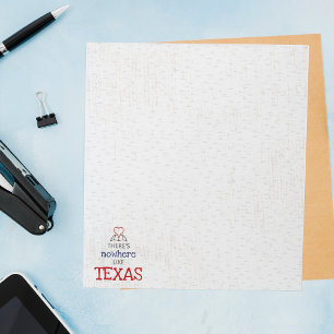 Bloc-note Il n'y a nulle part comme le Texas