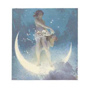 Bloc-note Illustration d'affichage de la stars