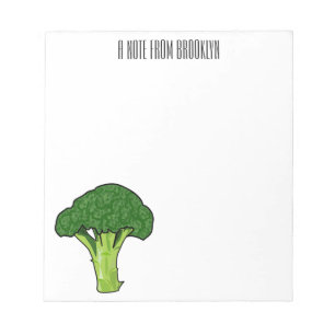Bloc-note Illustration de Broccoli