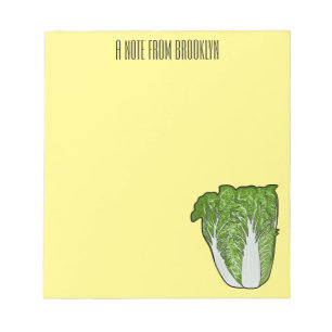 Bloc-note Illustration de chou chinois
