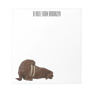 Bloc-note Illustration de Walrus