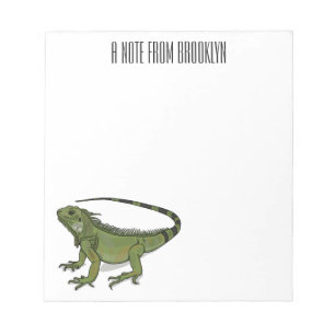 Bloc-note Illustration d'Iguana