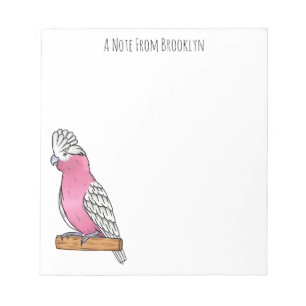 Bloc-note Illustration d'oiseau de Galah