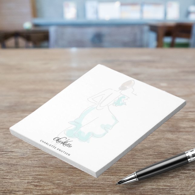 Bloc-note Image personnalisée dessin peinture monographique (Créateur téléchargé)