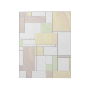 Bloc-note Impression Brown jaune vert
