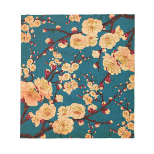 Bloc-note Impression sur papier japonais traditionnel vintag
