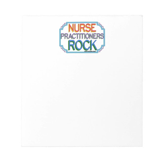 Bloc-note Infirmières et praticiens Rock (Devant)
