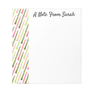 Bloc-note Instrument de musique cadeau Oboe Player personnal