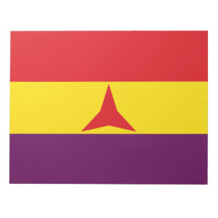 Bloc-note International Brigades Flag (Spanish Civil War)