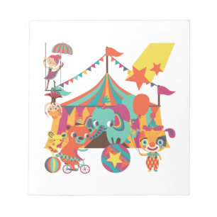 Bloc-note Interprètes de cirque