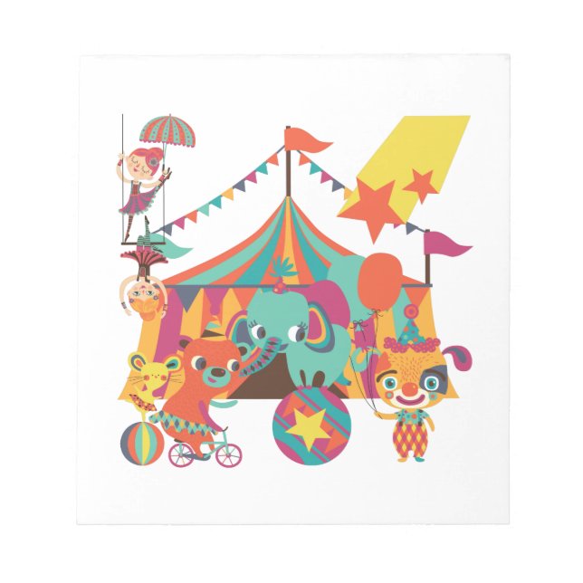 Bloc-note Interprètes de cirque (Devant)