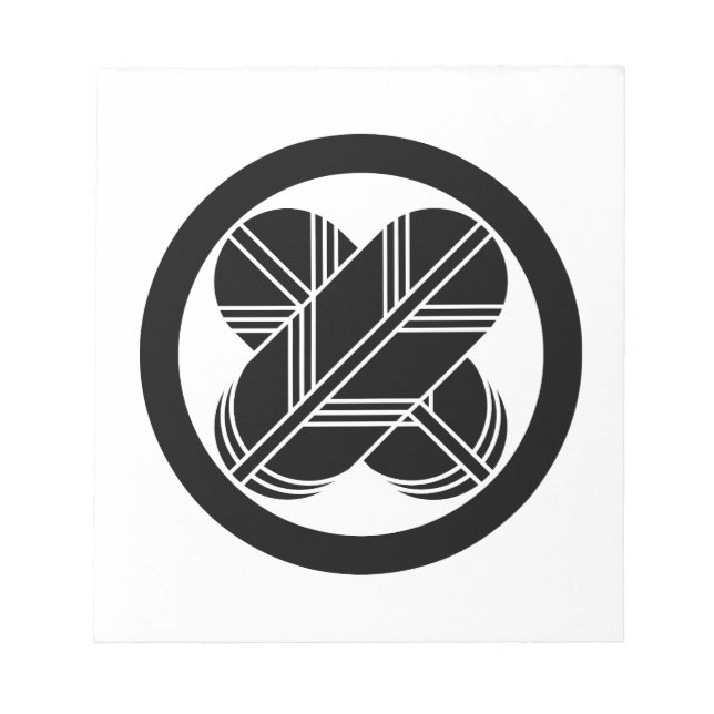 Bloc-note Intersecting hawk feathers (Devant)