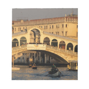 Bloc-note Italie, Vénétie, Venise, Canal Grande et Rialto