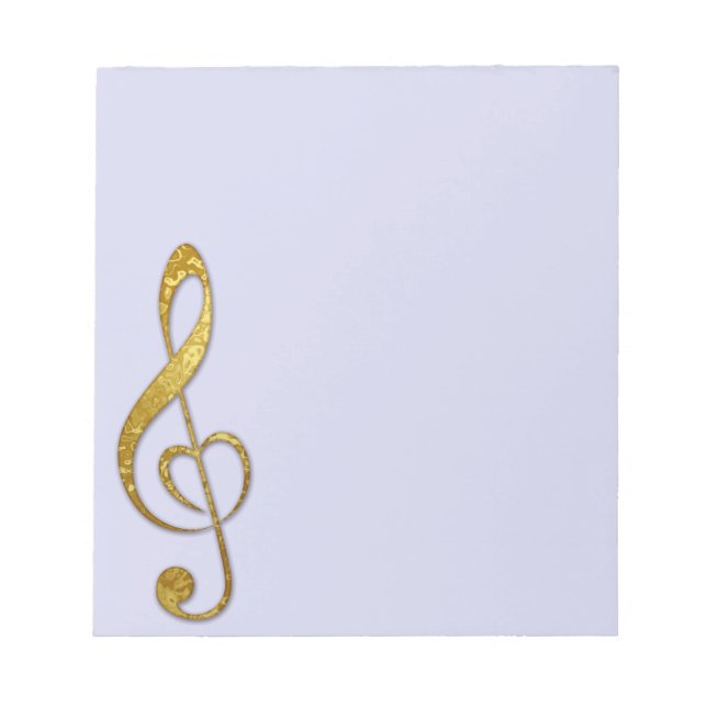 Bloc-note J'aime la musique (Devant)