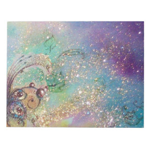 BLOC-NOTE JARDIN DES OMBRES PERDUES MAGIQUE BUTTERFLY PLANTE